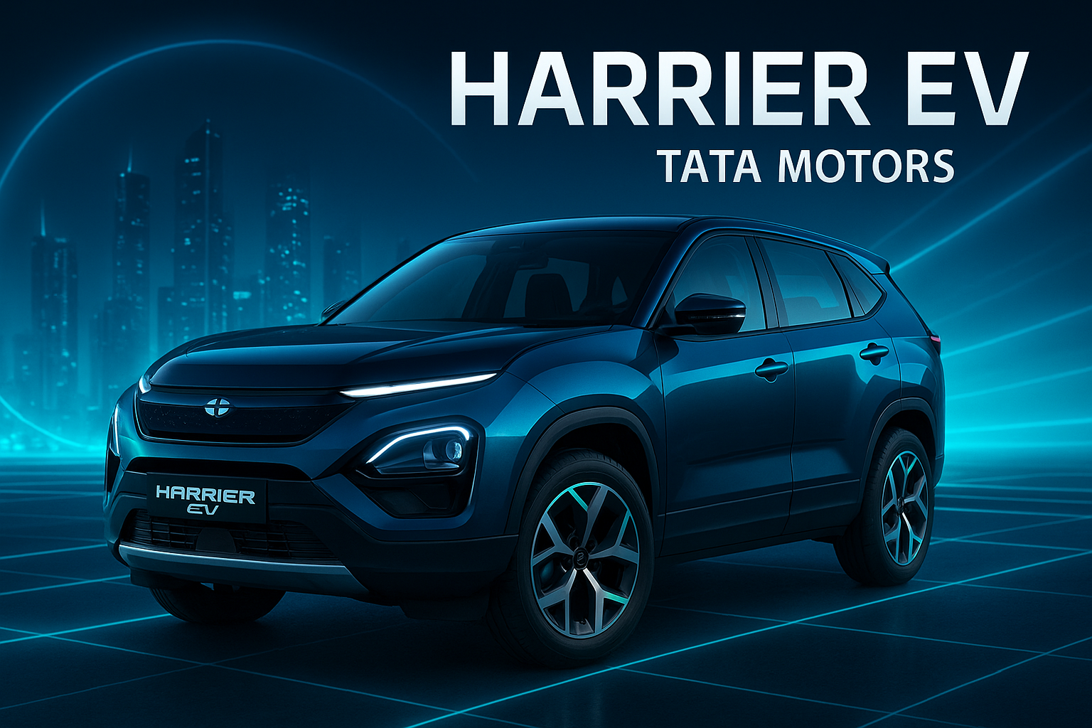 Harrier EV TATA Motors Electric SUV
